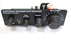 QRPKits Scout Regenerative Receiver CW SSB AM Ham Radio Kit QRP  Prepper SHTF