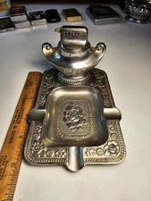 Mid Century PKS Table Lighter With Ash Tray Stand- Excellent Condition- 40s-50s