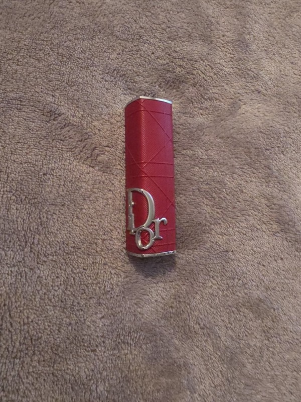 Dior Addict Lipstick Case, Brick Cannage, LIMITED EDITION Refillable 