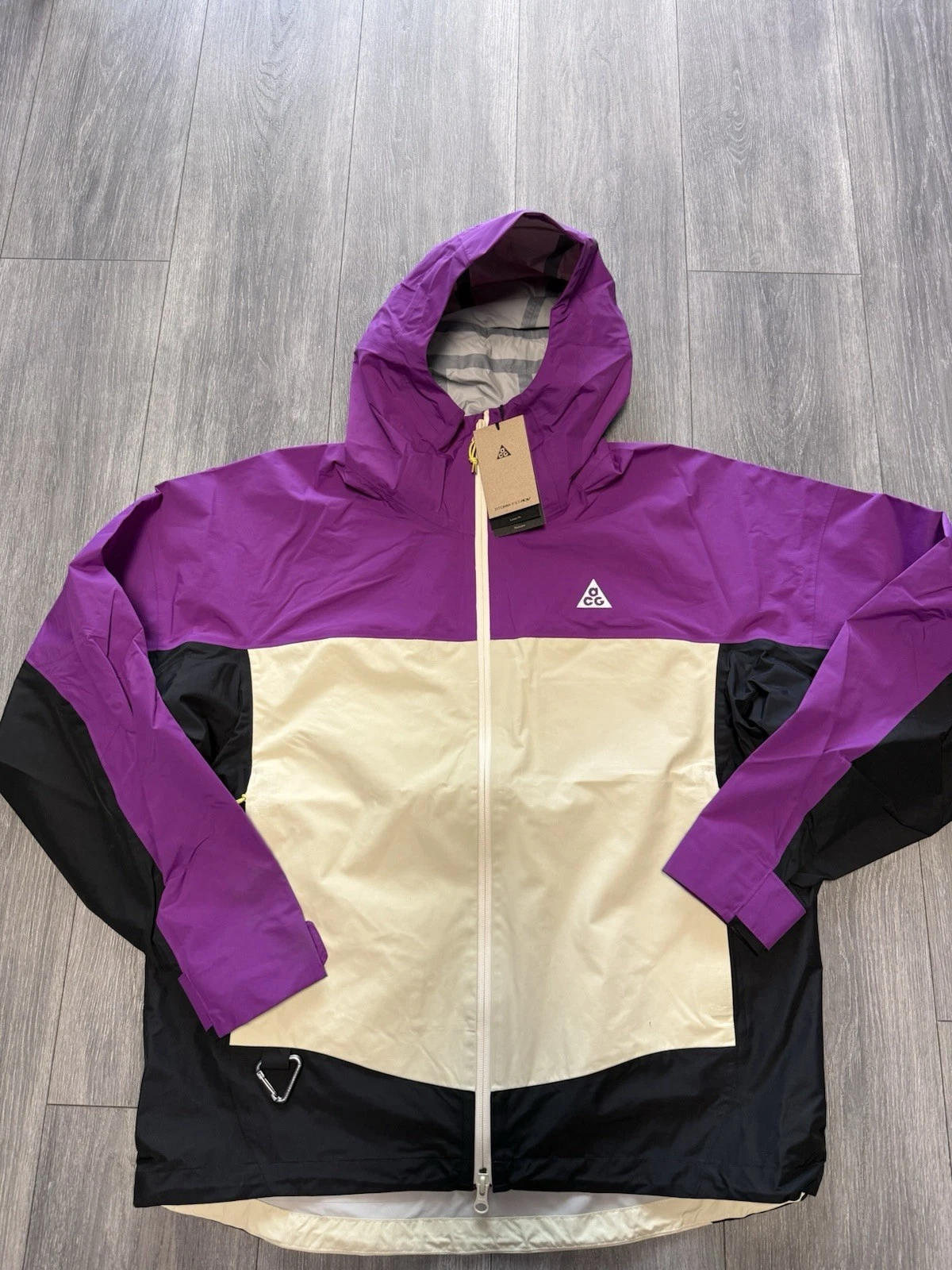 NIKE ACG "MORPHO" STORM-FIT ADV RAIN JACKET HJ2687-505 $275 Mens Size M New