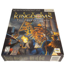 Seven Kingdoms II The Fryhtan Wars PC CD-ROM Game BIG BOX 1999 Ubisoft Complete