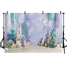 Undersea Photo Background Props  Vinyl Photography Studio Backdrop Decor 7 x 5'