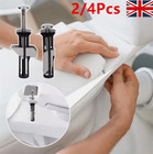 2/4PCS Steel Durable Toilet Seat Fastener Bolt Kit Universal Toilet Seat Bolt UK