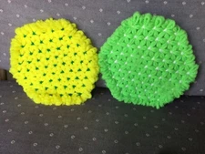 Handmade  8” Hot Plate Pad Table Trivet Hot Pad 1” thick , set of 2