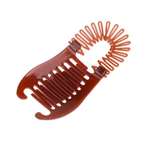 4 pinzas para el cabello de plátano soporte cola de caballo peine accesorios para el cabello para mujeres niñas - Imagen 4 de 7