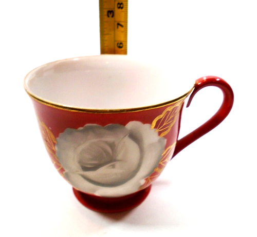 Vintage Merit Tea Cup Small Occupied Japan 1945-1952 Collectible Home Decor - Picture 5 of 5