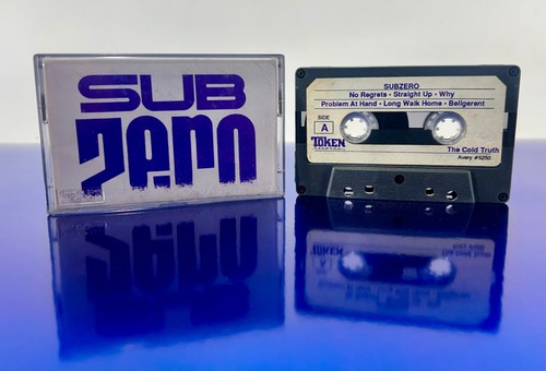 SUBZERO Super-rare Demo THE COLD HARD TRUTH Promo Cassette Tape 1990 Alt Rock