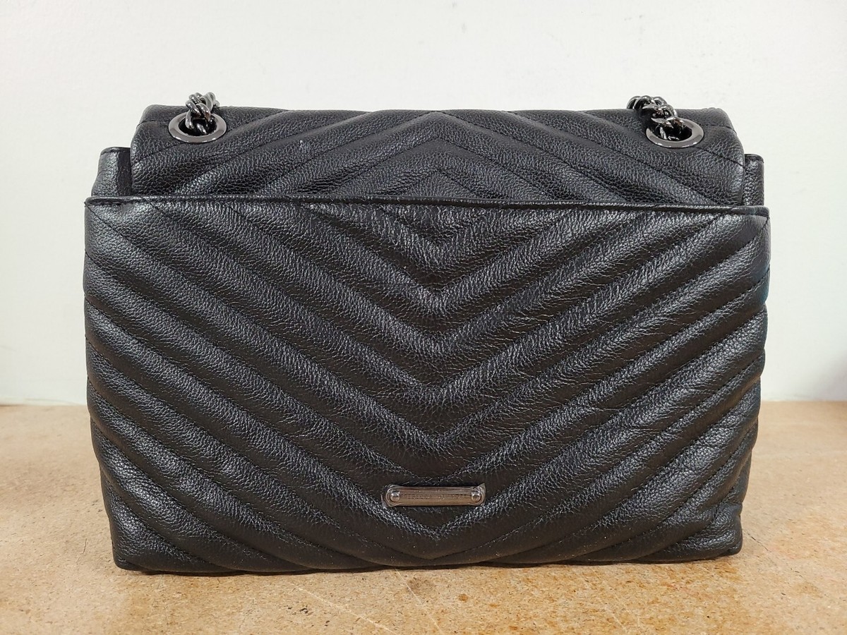 Rebecca Minkoff Edie Flap Shoulder Bag/Crossbody Purse Handbag: Deep Jade,  New