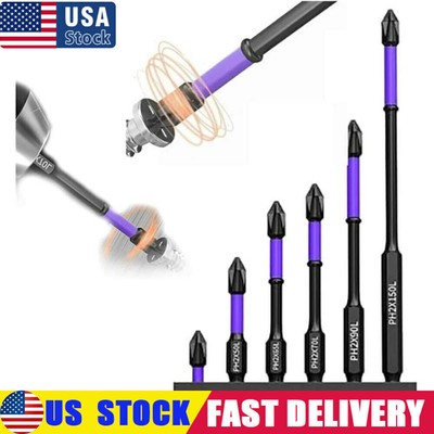 D1 Anti-Slip And Shock-Proof Bits High Hardness Strong Magnetic Screwdriver Bits