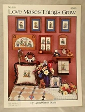 Love Makes Things Grow by Lynn Waters Busa -Graph-It-Arts #L16 - 1 Pattern