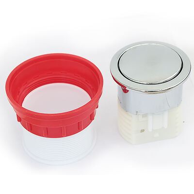 Dudley Niagara Vantage Single Flush pneumatische runde Gesichtstaste