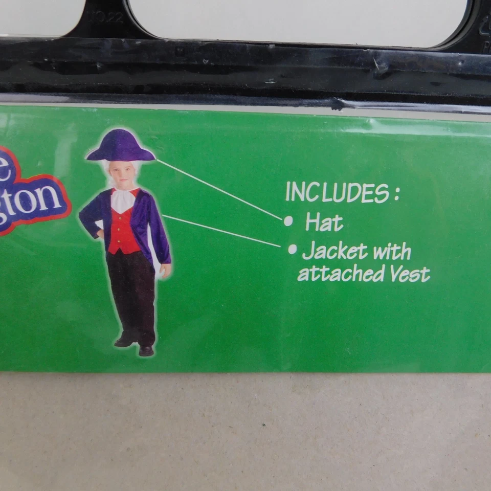 Disfraz de Halloween de George Washington Heroes in History para niños - 8-10 mediano #3121 Foto 3 de 4