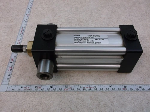 PARKER, 02.00 D4MA1U14A 3.000, AIR CYL, 2" BORE, 3" STROKE, HEAD TRUNNION, E0166