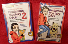 Benjamin's Mystery Deck 1  2 Card Game MindWare Illustrated Mystery Cards  NEW