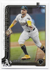 2025 Topps #8 Seth Brown - Oakland Athletics
