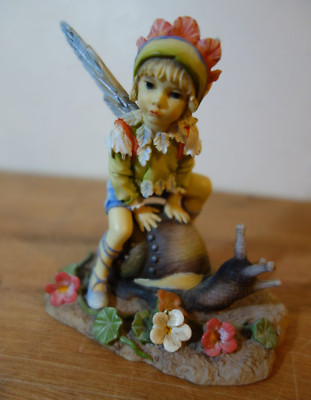 A SNAIL'S PACE CHRISTINE HAWORTH LEONARDO COLLECTION FAIRY IMP FIGUR LIMITED