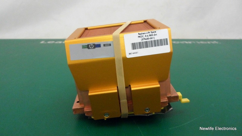 Processor Heatsink Module HP 378751-B21 Intel Xeon 3.6GHz CPU Kit w/ Heatsink and Power Module ...
