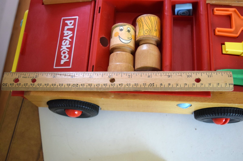 Playskool Wooden/Plastic Take Apart Car, Vintage - Picture 23 of 24