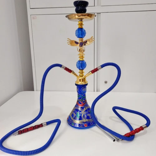 Elegant Fine Large 52cm Shisha Hookah Four Hose Handmade Traditional Gift XMAS - Picture 30 of 55
