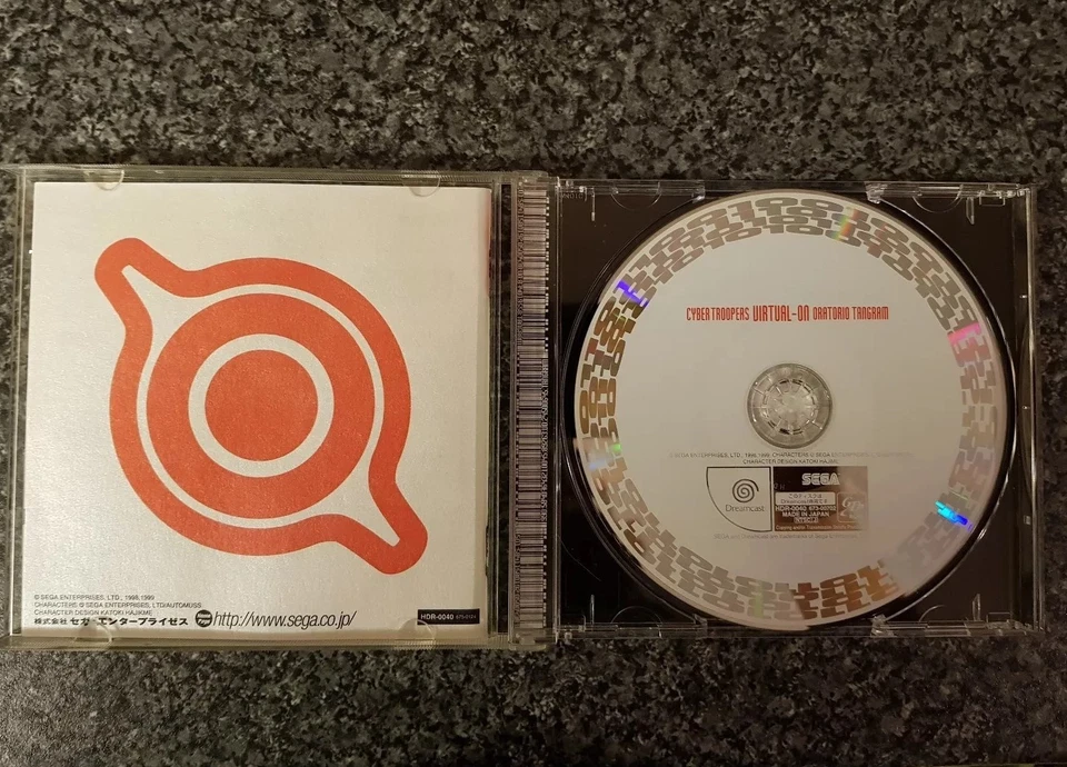 Cyber Troopers Virtual-On Orantorio Tangram + OFFICIAL OST - Sega Dreamcast - Image 4 of 4