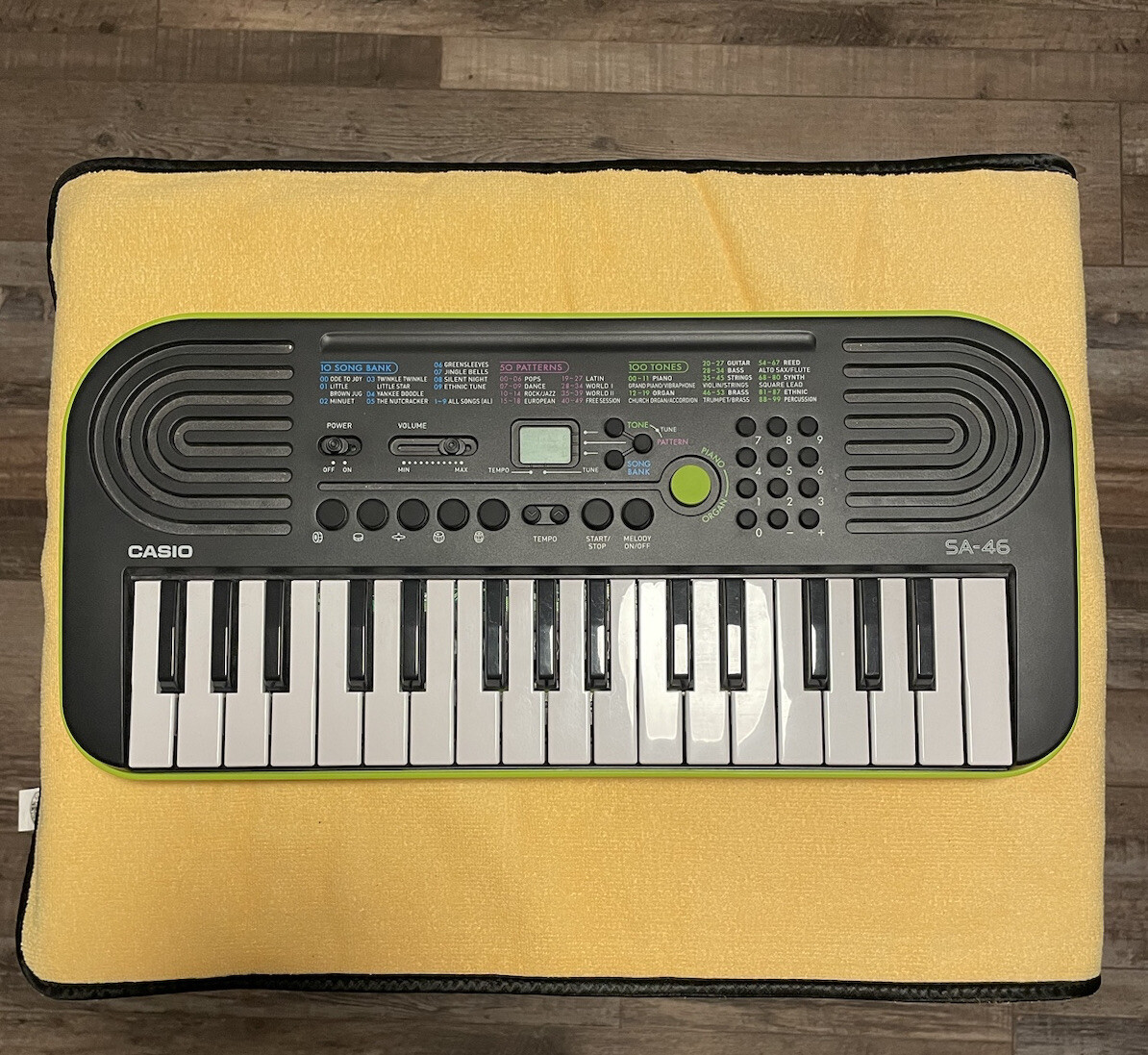 casio keyboard sa 46