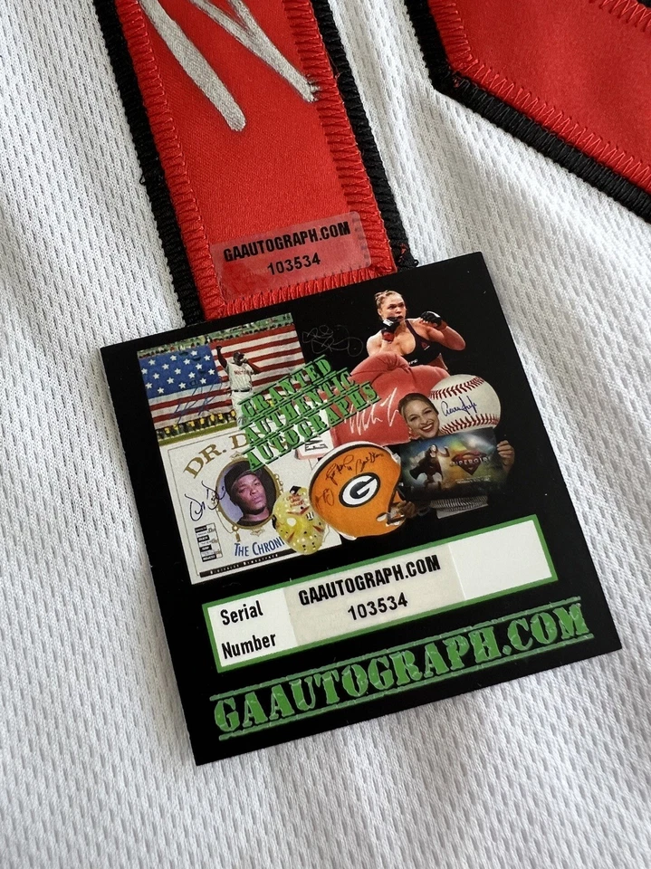 Camiseta deportiva firmada por Matt Carpenter de los Cardenales de San Luis de la MLB con certificado de autenticidad Foto 2 de 4