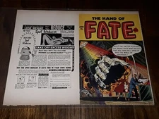 HAND OF FATE #18 ORIG PRINTER PROOF COVER ADs MARGINS PRE-CODE HORROR GOLDEN AGE