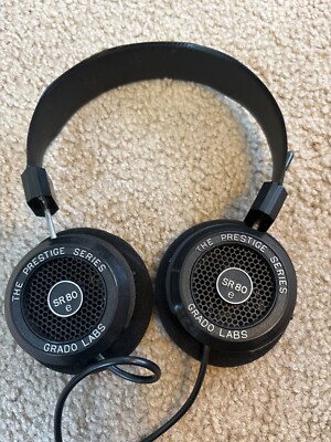 Grado Labs Prestige Series 有線ヘッドホン Grado Labs The Prestige Series SR80-e Black Headphones Tested