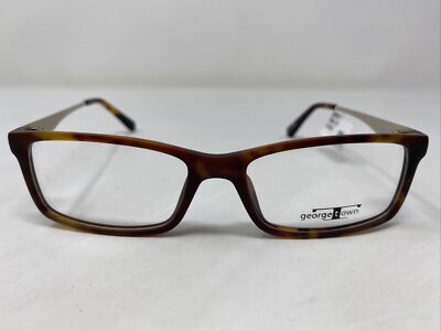 Georgetown GTN782 Tortoise 53-17-145 Plastic Full Rim Eyeglasses Frame VC05