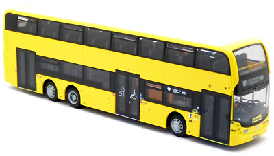 Rietze 78005 Alexander Dennis Enviro 500 BVG Berlin gelb Alexandra 1:87 H0