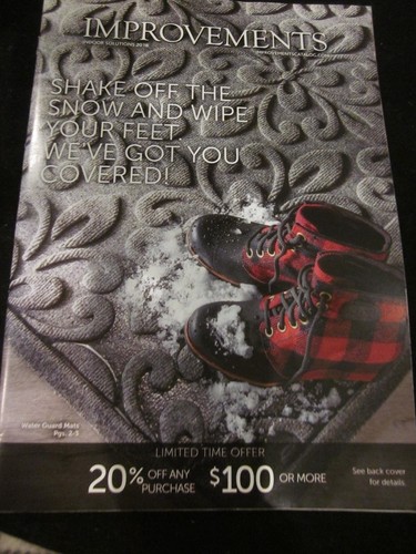 Improvements Catalog Indoor Solutions 2018 Shake off The Snow And Wipe ...