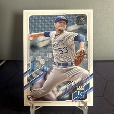 2021 Topps Baseball Tyler Zuber RC Kansas City Royals #US81