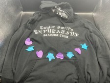 Official Taylor Swift Reputation Stadium Tour Black Snake Hoodie Size M