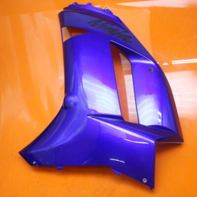 2007-2008 KAWASAKI NINJA ZX6R ZXMT LEFT MID UPPER SIDE FAIRING COWL PLASTIC