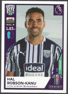 PANINI FOOTBALL 2021 PREMIER LEAGUE - #576 - WEST BROMWICH ALBION - HAL ROBSON - KANU