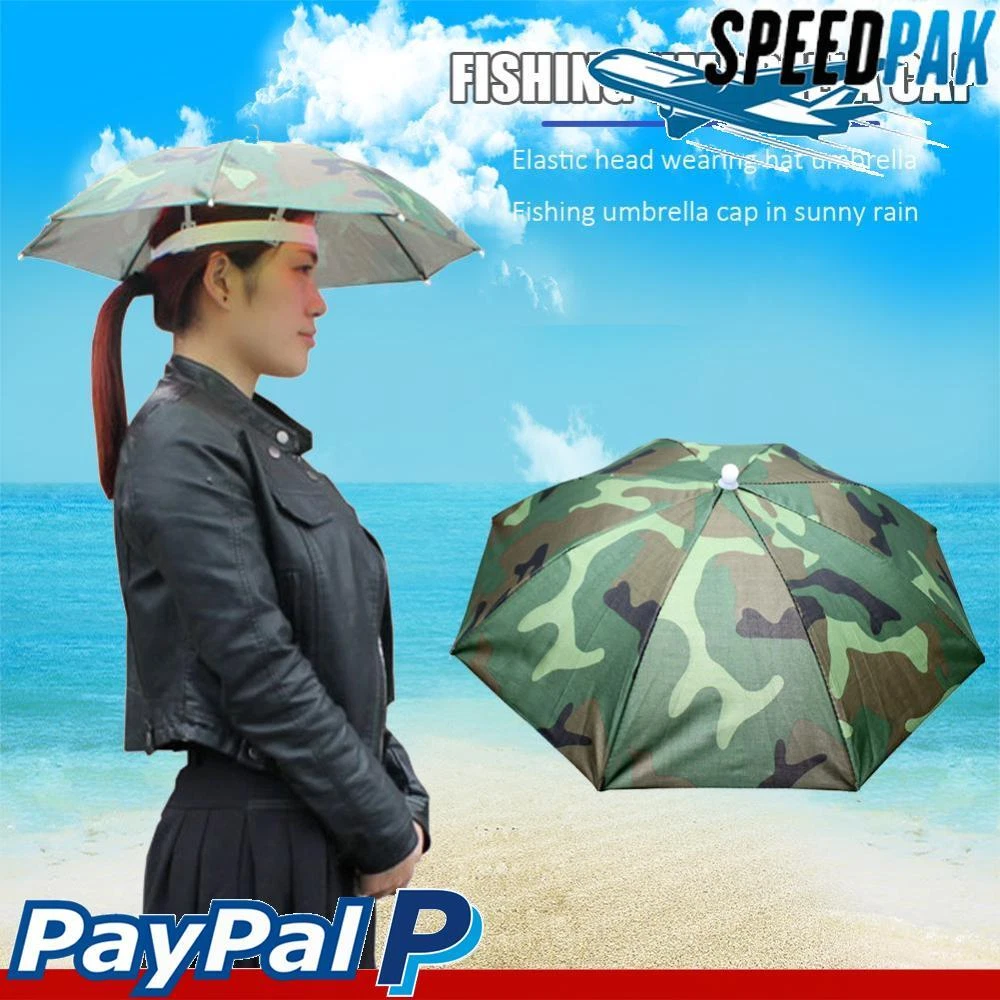 Camouflage sale umbrella hat