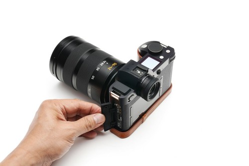 Genuine Real Leather Half Camera Case Bag Cover for Leica SL3 SL2 SL2-S SL - Picture 7 of 108