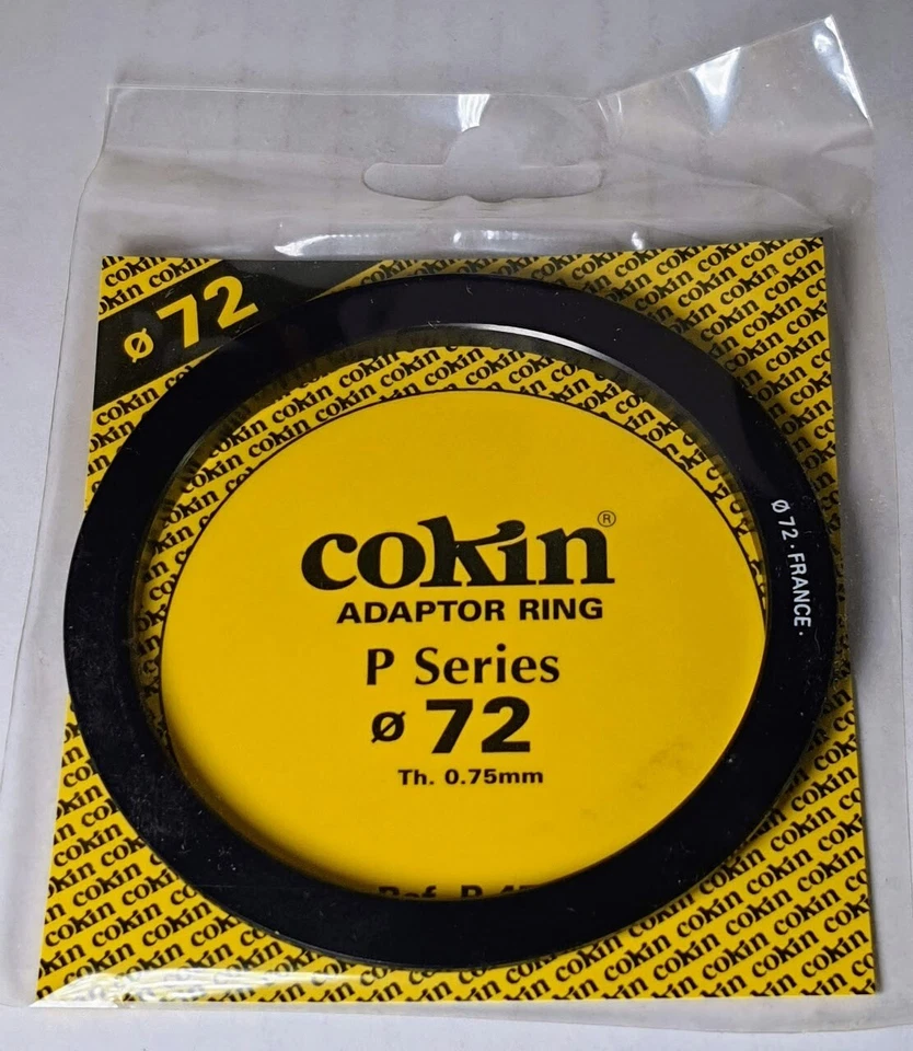 Genuine Cokin P Series 72mm Adapter Ring P472 Made in France Thread to P System - Image 2 of 4
