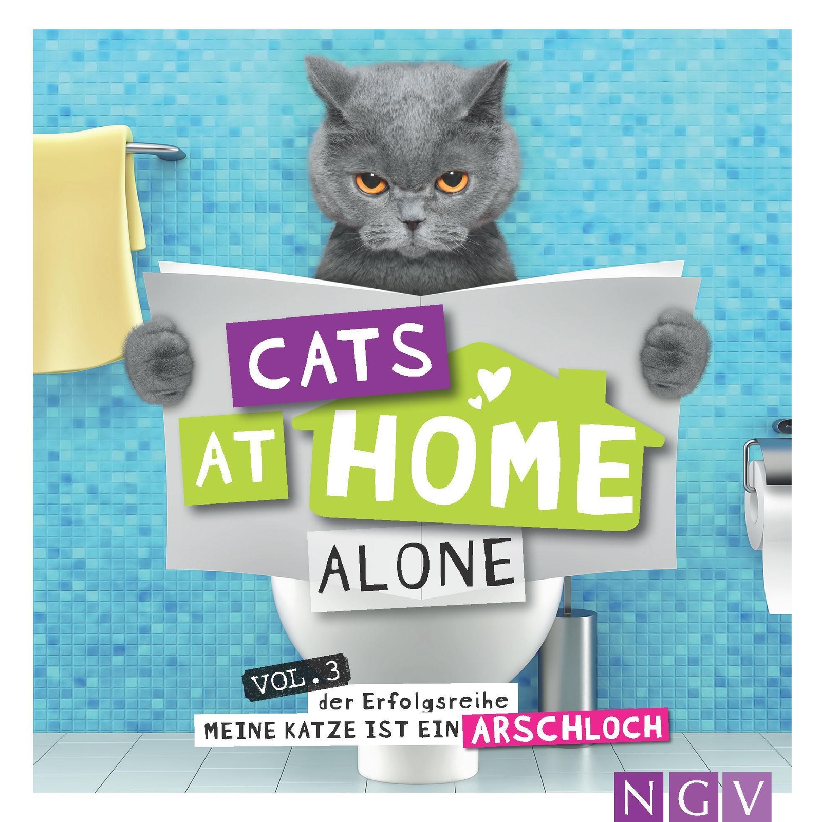 Thumbnail - Cats At Home Alone - Das Geschenkbuch Für Katzenliebhaber - ...