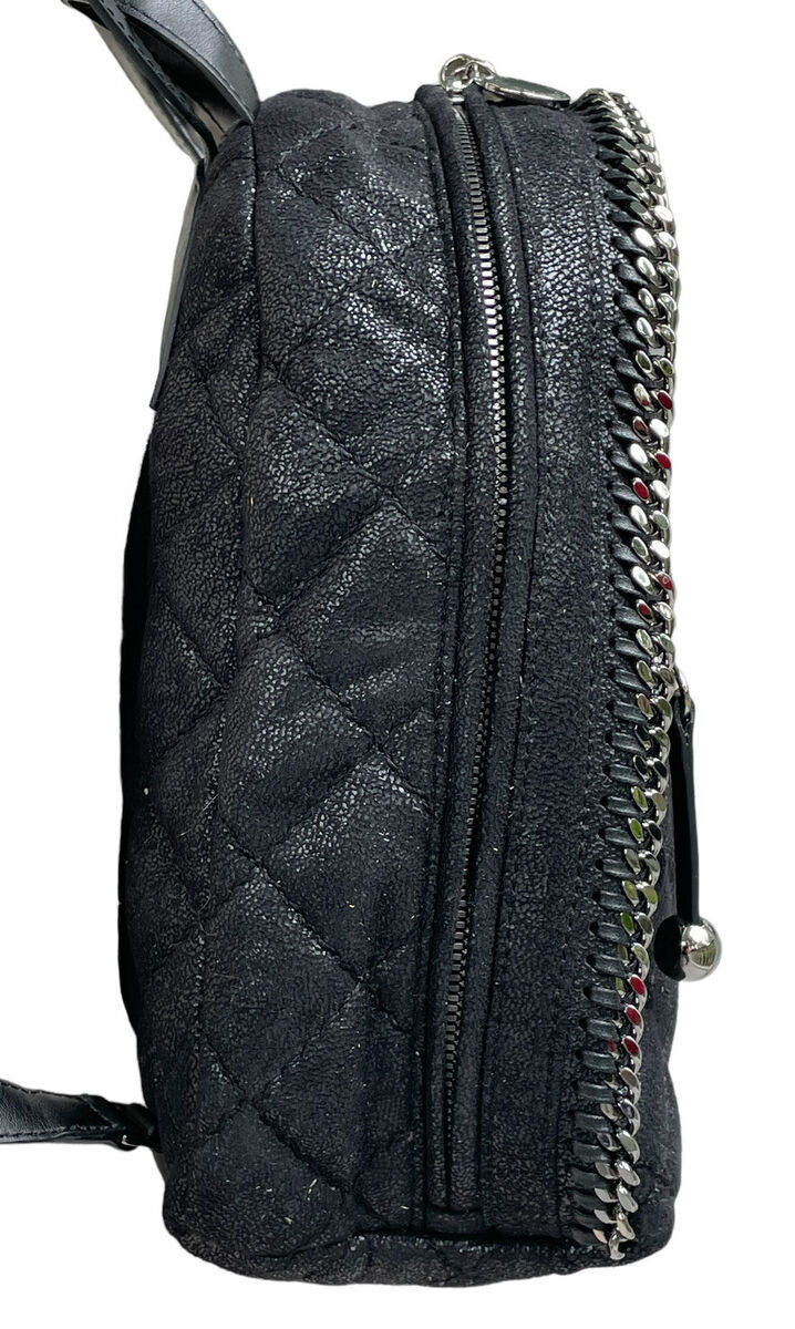 Stella McCartney Falabella Backpack Quilted Shaggy Deer Mini Stella McCartney Falabella Backpack Quilted Shaggy Deer Mini