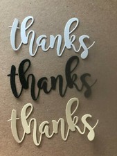 HANDMADE DIE CUT SETS OF SENTIMENTS THANK YOU, MOTHER'S DAY  FATHER'S DAY