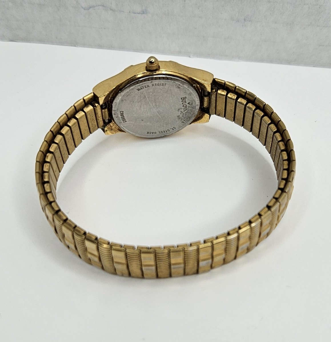 Bulova Caravelle Women’s Gold Tone Date Stainless Steel  Watch C969582 Vintage Caravelle by Bulova Two Tone Gold and Stainless  main image 4
