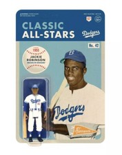 Classic All-Stars Jackie Robinson ReAction Figure Retro Los Angeles Dodgers MLB