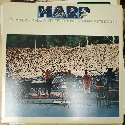 HARP -Holly Near Arlo Guthrie Ronnie Gilbert Pete Seeger Redwood Records NM 