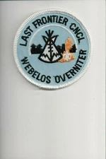 Last Frontier Council Webelos Overniter patch