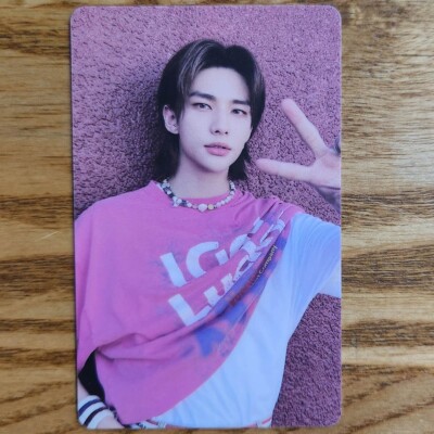 Hyunjin Official Soundwave Lucky Draw Photocard Stray Kids Maxident Genuine