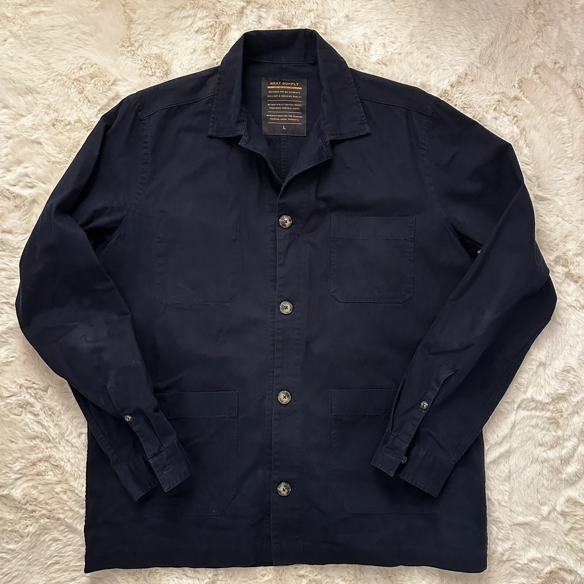 Navy shacket deals