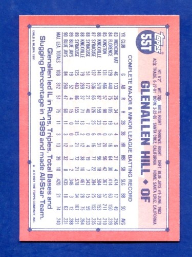 1991 TOPPS TRADED PICK YOUR CARD COMPLETE YOUR SET - Picture 109 of 263