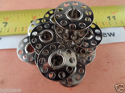 20 METAL BOBBINS fit  BERNINA ACTIVA 125,130,131,135,140,145,210 ,220,230 ,240