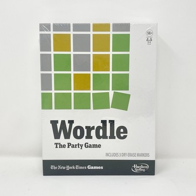 Hasbro Gaming Wordle The Party Game 2022 New York Times Games *NEW, SEALED*